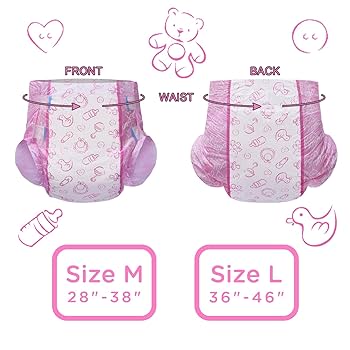 Amazon.com: Littleforbig Printed Diaper 2 Pieces - Nursery